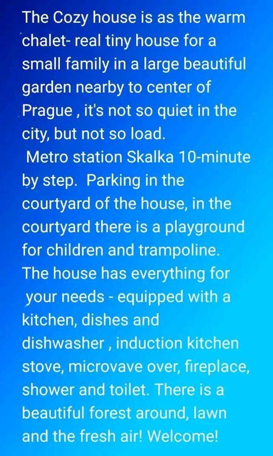 Tiny House In The City Praag Buitenkant foto